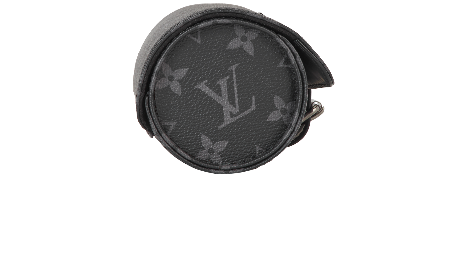 Louis Vuitton Monogram Eclipse 3 Watch Travel Case, &pound;550, Accessories, Black, Canvas, Side view
